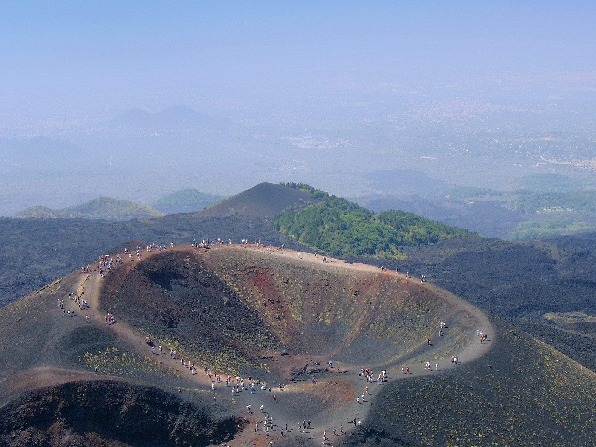 Mount Etna Crater