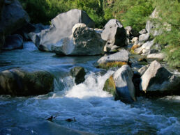 Fluss Alcantara Sizilien