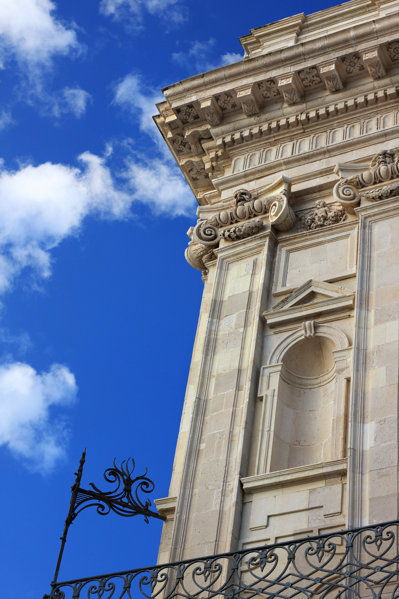 Baroque Facade Sky