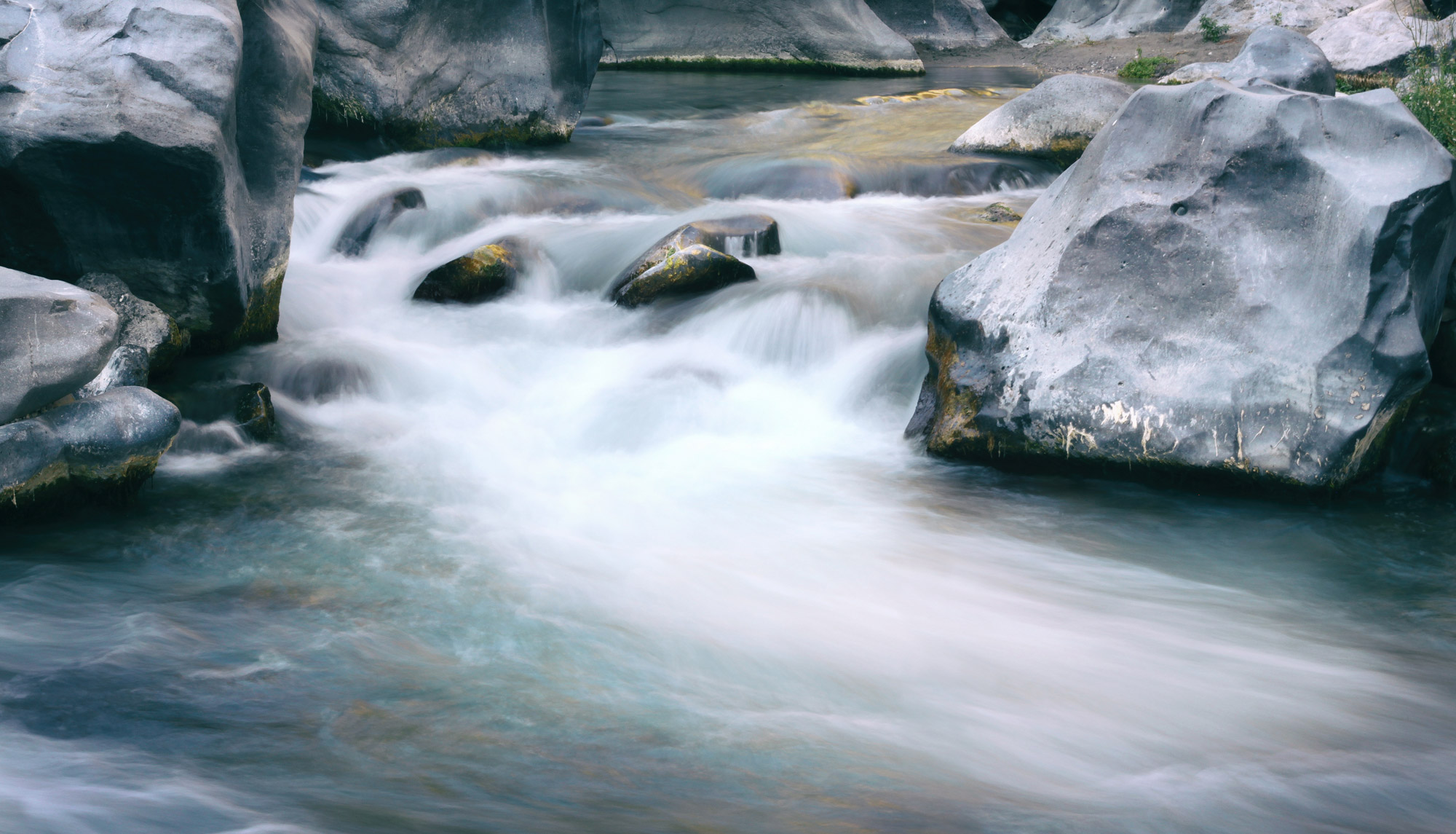 Fliessendes Wasser Fluss