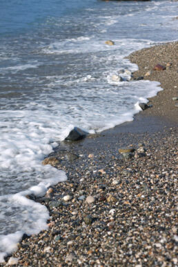 Meer Kiesstrand